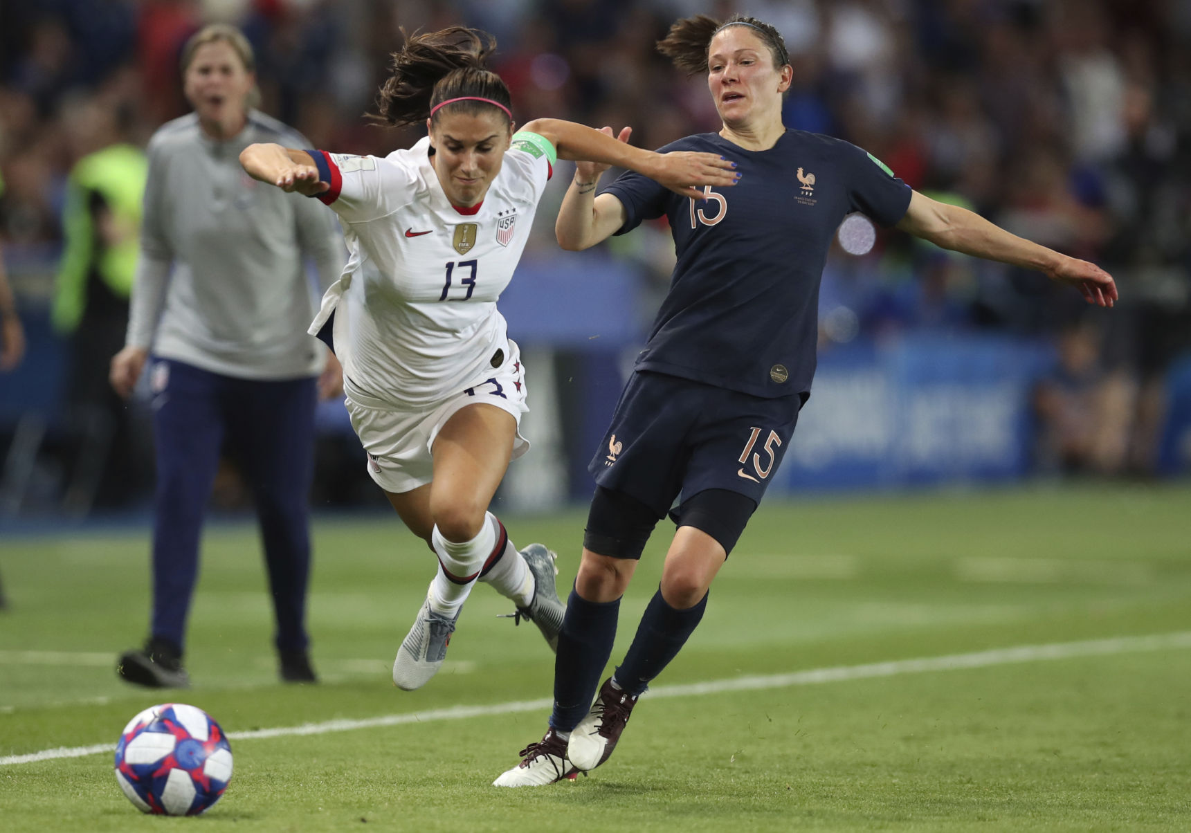 APTOPIX France US WWCup Soccer